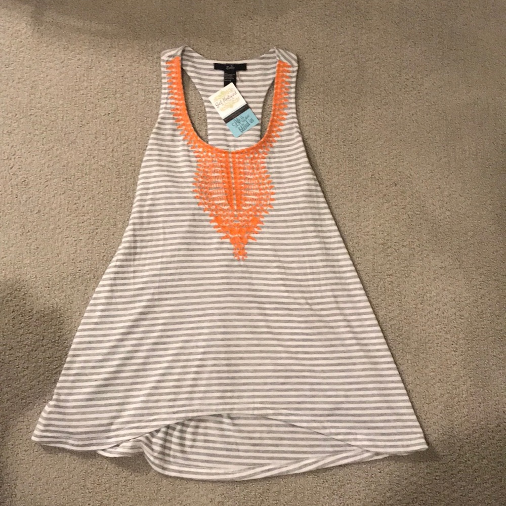 Striped camisole top
